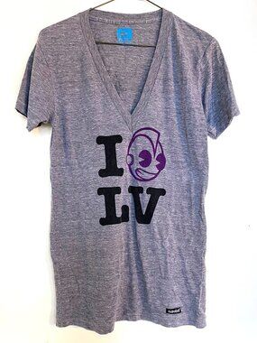 Kid Robot Las Vegas V-neck T-shirt